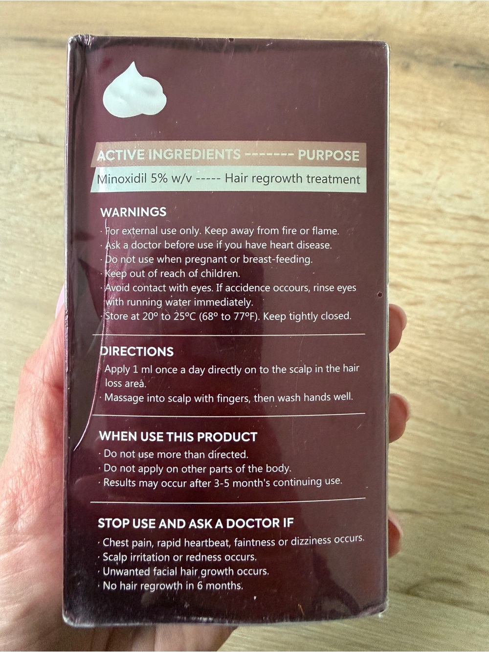 SUNYOO 5% Foam Minoxidil For Women Hair Regrowth Treatment 2x60mL New Sealed - Picture 4 of 5